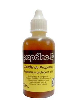 Loción de propóleos